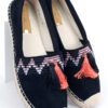 Espadryle boho z frędzlem-2