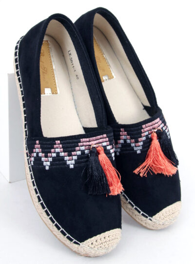 Espadryle boho z frędzlem-2