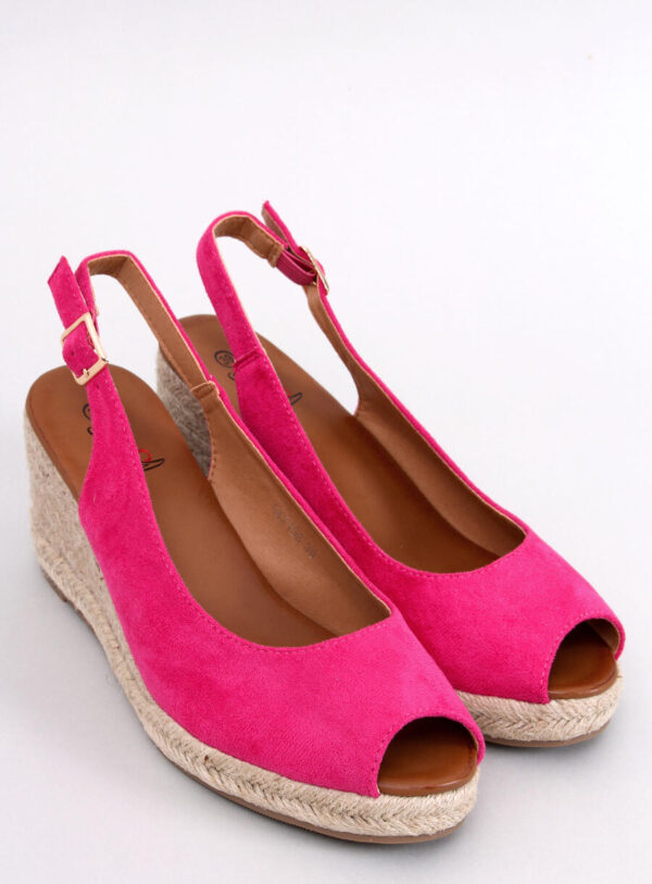 Espadryle open toe na koturnie-5