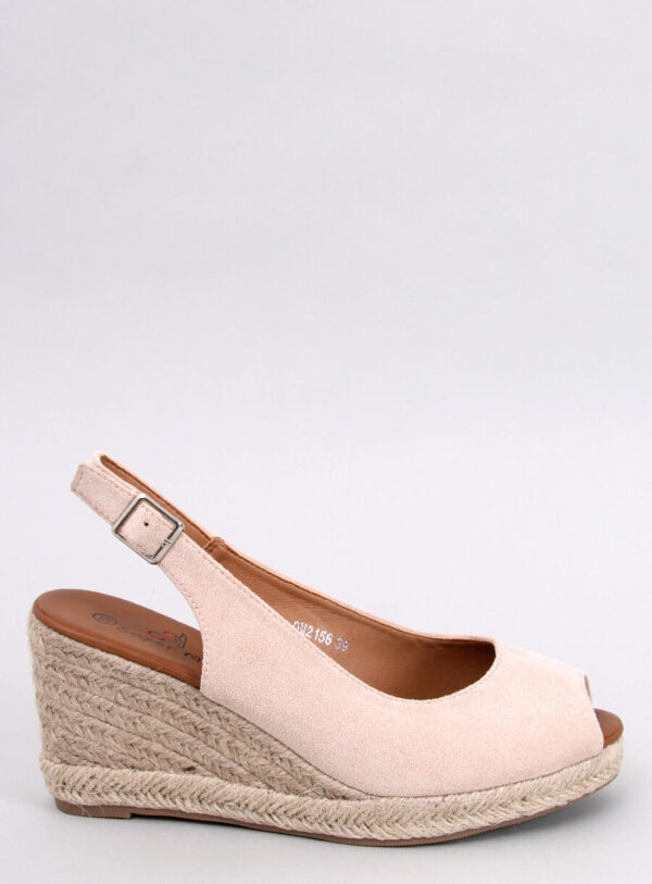 Espadryle open toe na koturnie-4