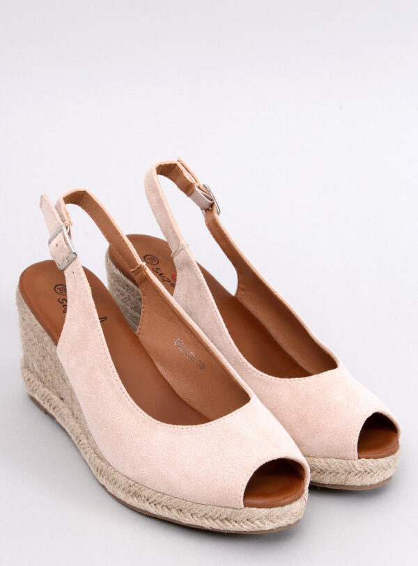 Espadryle open toe na koturnie-5