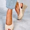 Espadryle open toe na koturnie-6